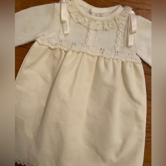 NWT Martin Aranda 1965 Ivory Lace Infant Christening Gown Dress - Picture 3 of 10